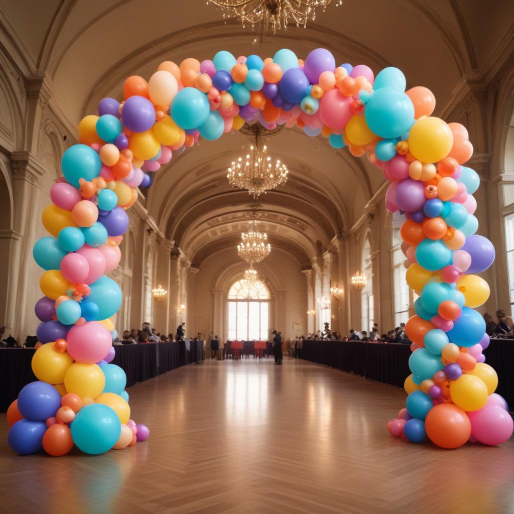 Арки из воздушных шаров: виды конструкций, монтаж и применение на мероприятиях