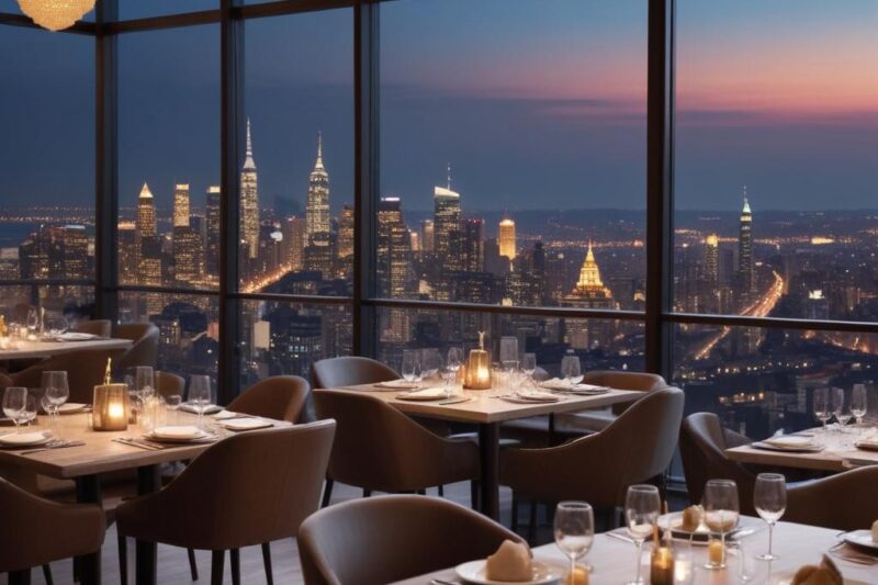 Панорамный ресторан с гастрономическими программами