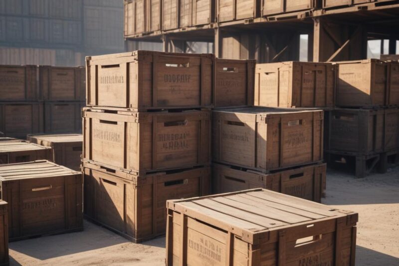 Деревянные военные ящики: конструкция и области применения