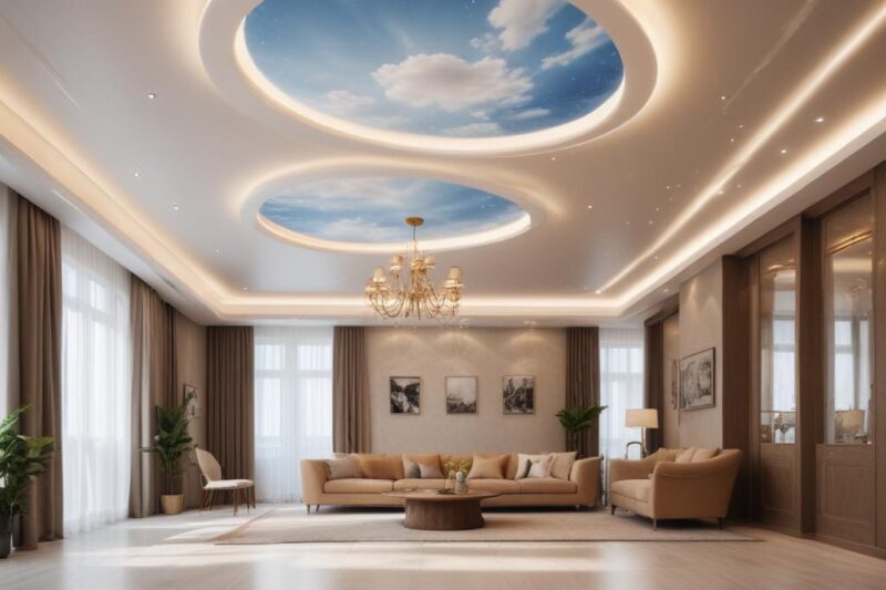 Натяжные потолки под ключ: особенности и варианты в Минской области