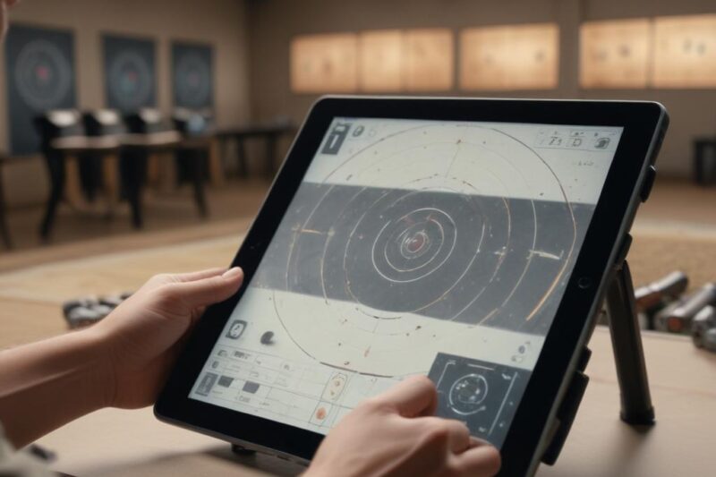 Приложение для стрельбы по бумажным мишеням обеспечивает учет попаданий и анализ результатов