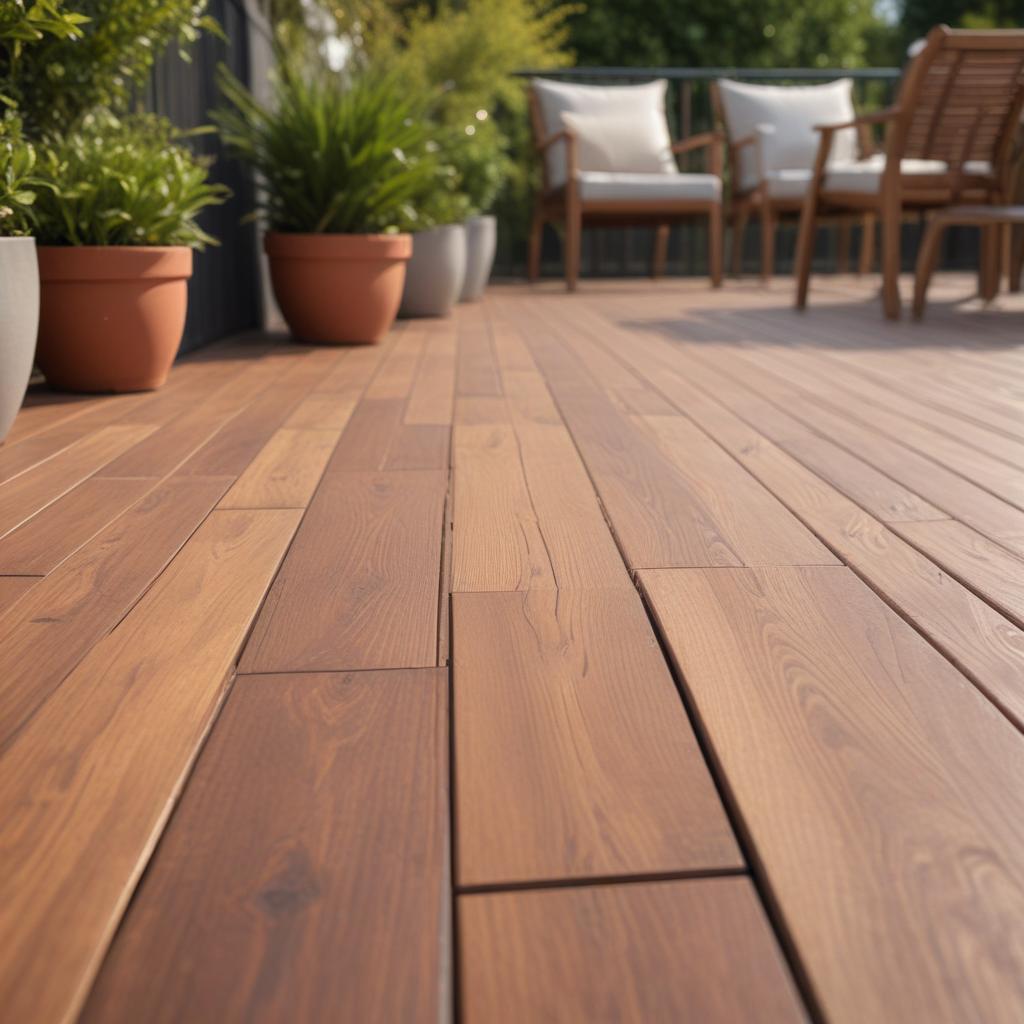 Террасная доска ДПК: состав, свойства и области применения