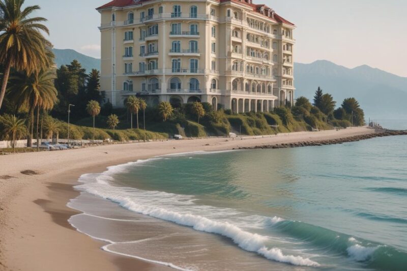 Новый 4-звездочный отель на берегу моря в Абхазии: информация о размещении