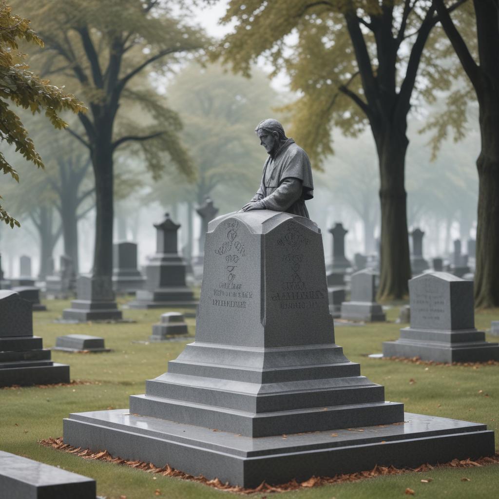 Производство и монтаж памятников из гранита