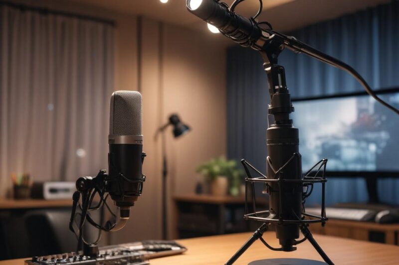 Аренда студии для записи подкастов