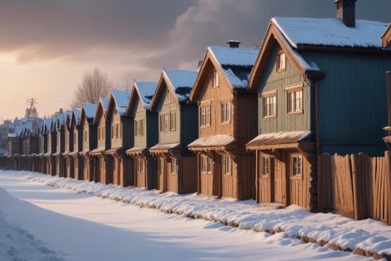 Фахверковые дома в Челябинске