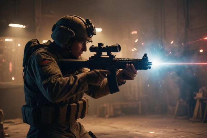 Устройство интерактивного лазерного тира