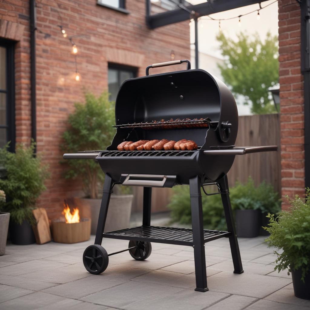 Мангалы в стиле лофт с различными конструктивными особенностями