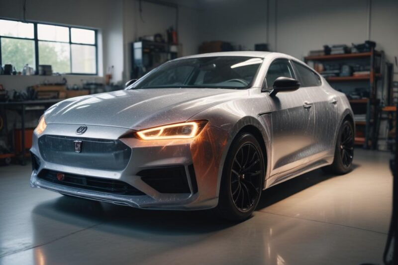 Антигравийная пленка для защиты автомобиля