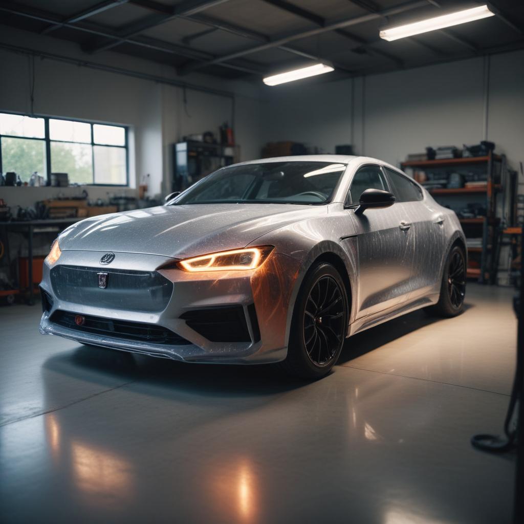 Антигравийная пленка для защиты автомобиля