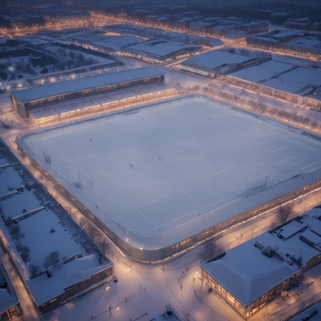 Футбольный центр с круглогодичными полями в Москве