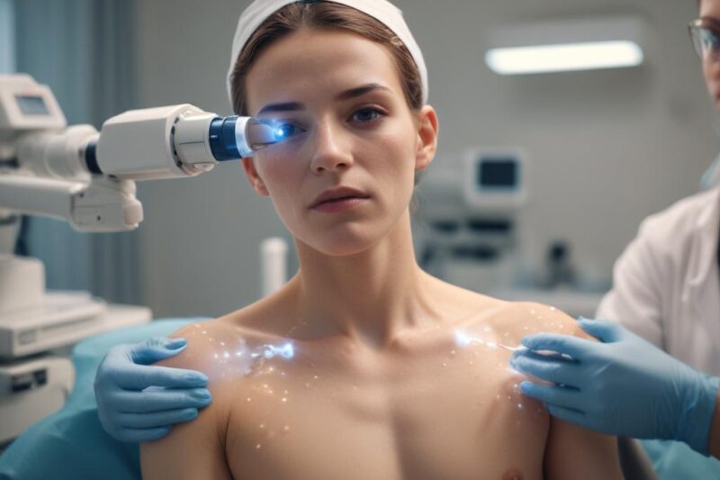 Лазерное удаление бородавок